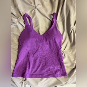 Lulu waist length align tank